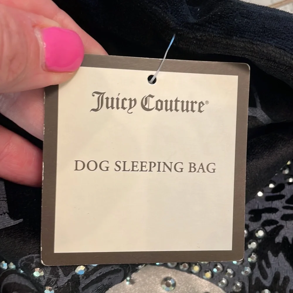 NWT Juicy Couture dog sleeping bag